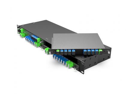  4CH WDM GPON XGS-PON NG-PON2 And OTDR Plug-in LGX Box 215*150*20MM 