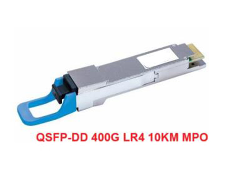 241117 QSFP-DD 400G SM LR4 10KM MPO モジュール
